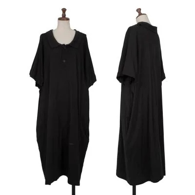 Y's Cotton Dolman Design Cuff Dress