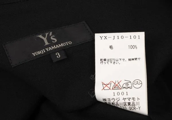 Y's Wool Jacket K-145489_016
