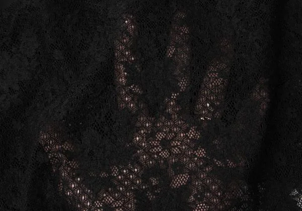 INGEBORG Nylon Switching Design Lace Sleeveless Top K-145503_013