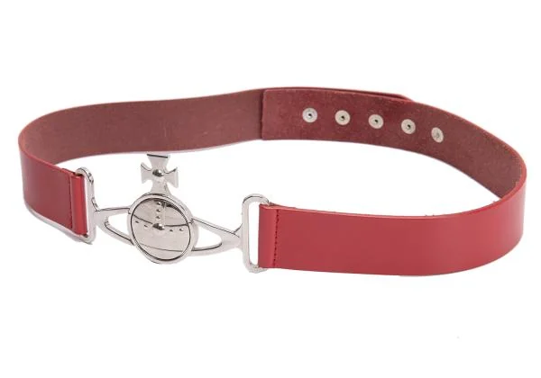 Vivienne Westwood Orb Buckle Leather Belt K-145512_002