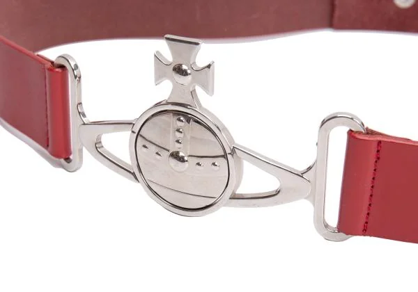 Vivienne Westwood Orb Buckle Leather Belt K-145512_003