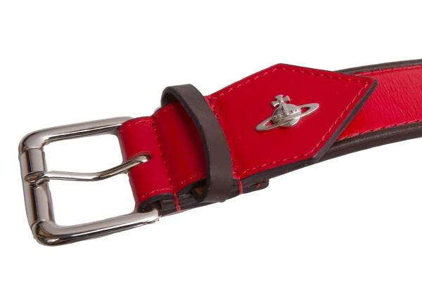 Vivienne Westwood Orb Design Leather Belt K-145513_003