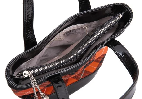 Vivienne Westwood Switching Check Tote Bag K-145524_011