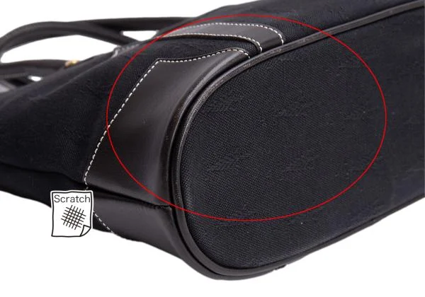 Vivienne Westwood Orb Embossed Canvas Leather Tote Bags K-145525_011