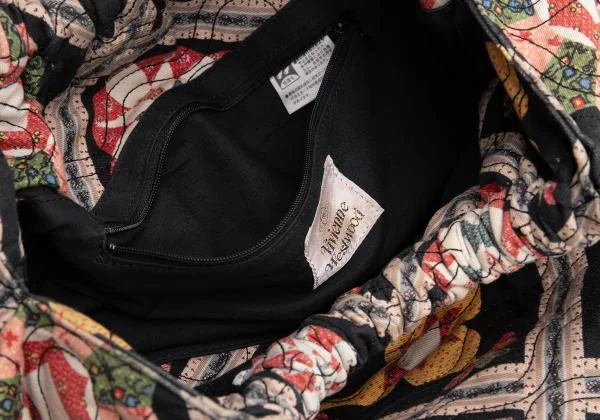 Vivienne Westwood Japanese Printed Stitch Hand Bag K-145526_012