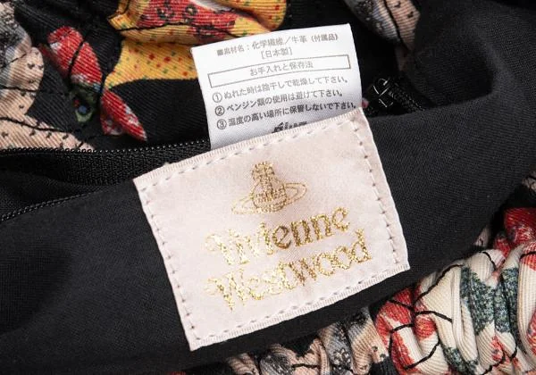 Vivienne Westwood Japanese Printed Stitch Hand Bag K-145526_013