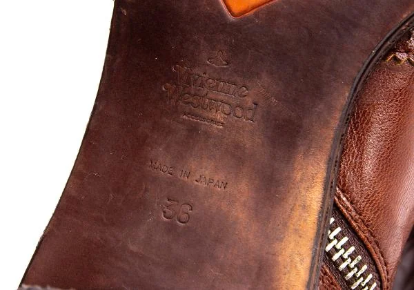 Vivienne Westwood Wingtip Leather Boots K-145533_016