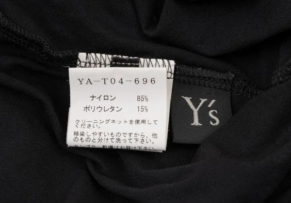 Y's Nylon Stretch T Shirt K-145604_012