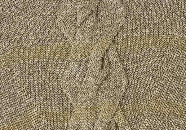 BASILE 28 Glitter Cable Weave Sleeveless Knit Top K-145615_006