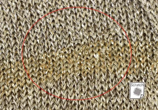 BASILE 28 Glitter Cable Weave Sleeveless Knit Top K-145615_009