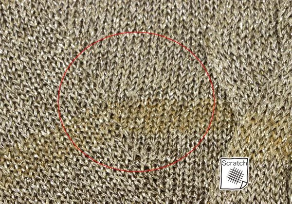 BASILE 28 Glitter Cable Weave Sleeveless Knit Top K-145615_010