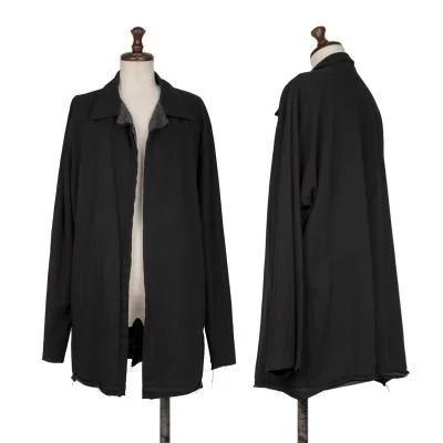 Y's Pasting Design Buttonless Jacket
