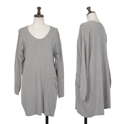 JURGEN LEHL Babaghuri Cotton Pocket Design Long T Shirt