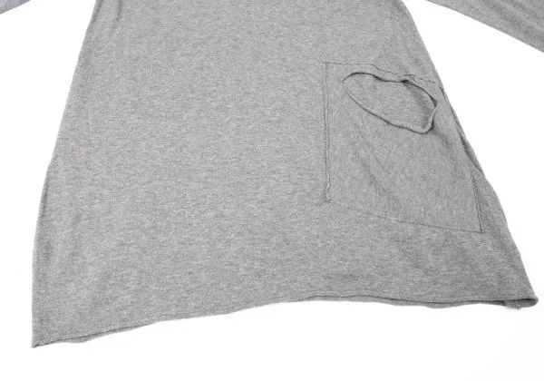 JURGEN LEHL Babaghuri Cotton Pocket Design Long T Shirt K-145699_007