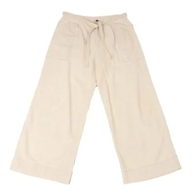 JURGEN LEHL Babaghuri Cotton Belted Wide Pants