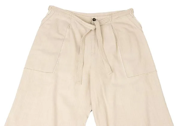 JURGEN LEHL Babaghuri Cotton Belted Wide Pants K-145702_002