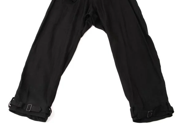 ヨウジヤマモト ノアールYohji Yamamoto NOIR レーヨンウール裾