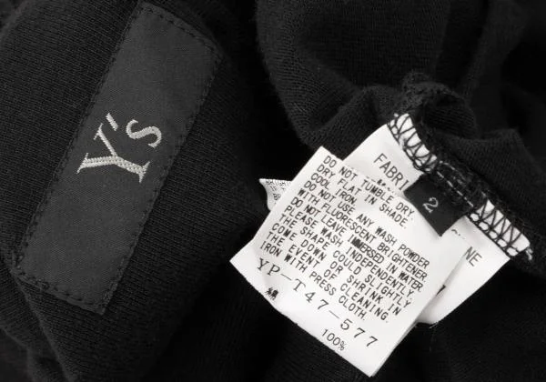 Y's×NEW ERA Point Logo Embroidery Sweatshirts Tunic K-145758_017
