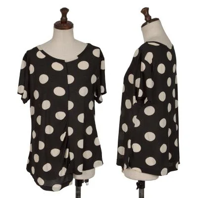 Y's Dot Printed Center Seam T Shirt