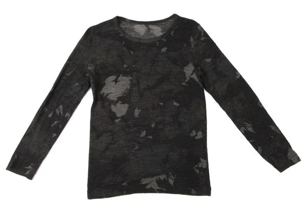 Y's Wool Camouflage T shirt K-145810_002