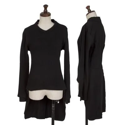 COMME des GARCONS Knit Front Switching Top