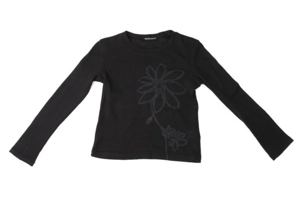Y's Floral Printed Wool Knit Top K-145911_002