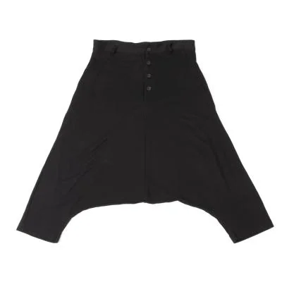 Y's Cotton Jersey Dropped Crotch Pants