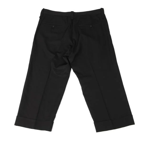 Y's Wool Gabardine Wide Pants K-145922_010