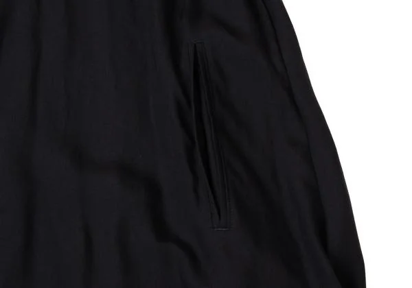 Y's Flat Collar Flare Short Sleeve Shirt Dress K-145929_011