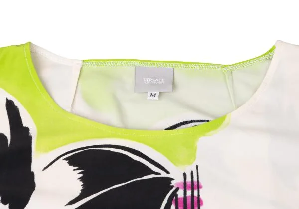 VERSACE JEANS COUTURE Graphic Printed Nylon Stretch T shirt K-145944_004