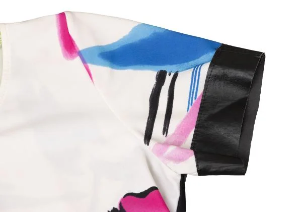 VERSACE JEANS COUTURE Graphic Printed Nylon Stretch T shirt K-145944_005