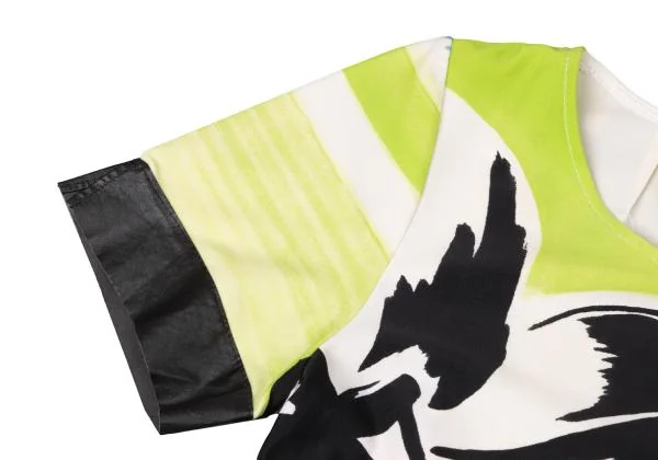 VERSACE JEANS COUTURE Graphic Printed Nylon Stretch T shirt K-145944_006