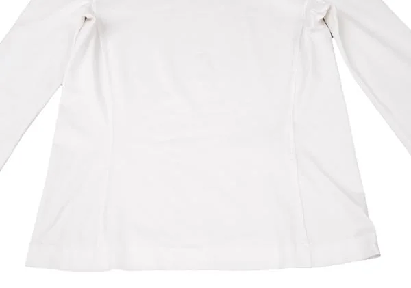 ジルサンダーJIL SANDER コットンハイネックカットソー 白S K-145947_012