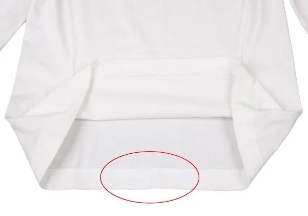 ジルサンダーJIL SANDER コットンハイネックカットソー 白S K-145947_013