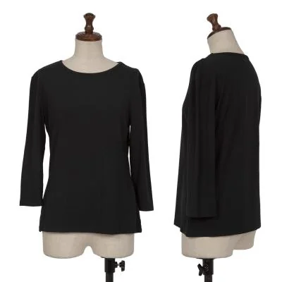 Max Mara Rayon Stretch 3/4 Sleeve T Shirt