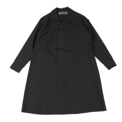 Y's BANG ON! Wool Open Collar Long Shirt