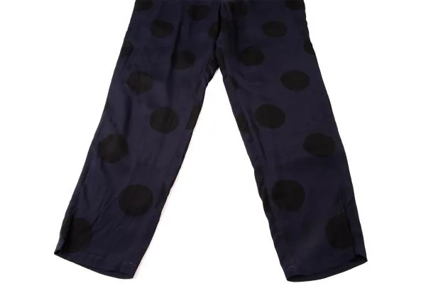 Y's Pink Dot Printed Rayon Tapered Pants K-145987_007