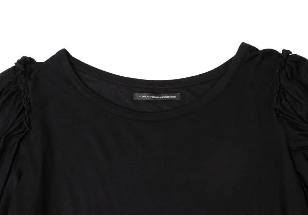 Y's Puff Sleeves Rayon T Shirt K-145993_003