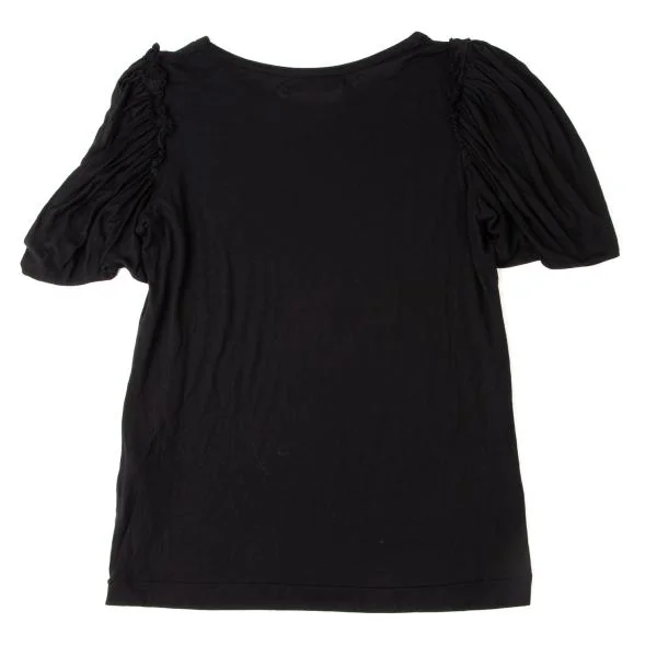 Y's Puff Sleeves Rayon T Shirt K-145993_008