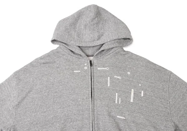  Y's Button Hole Printed Zip Up Hoodie K-145997_003