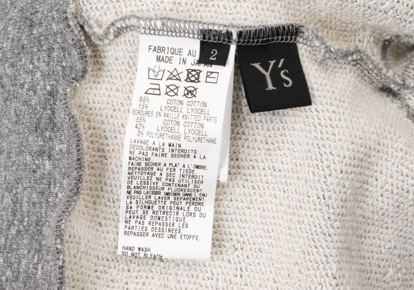  Y's Button Hole Printed Zip Up Hoodie K-145997_014