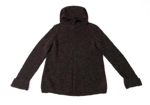  Y's Wool Poly Hooded Knit Sweater K-146001_002