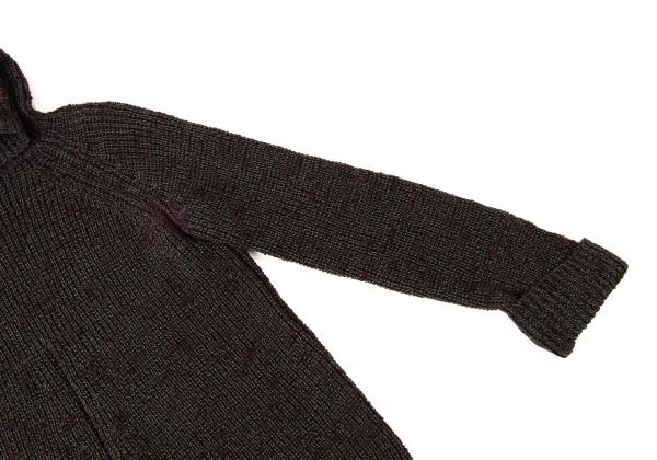  Y's Wool Poly Hooded Knit Sweater K-146001_005