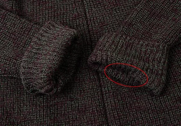  Y's Wool Poly Hooded Knit Sweater K-146001_006