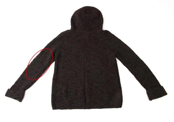  Y's Wool Poly Hooded Knit Sweater K-146001_010