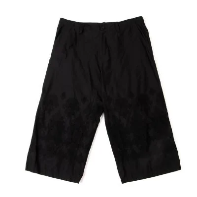  Y's Cotton Embroidered Wide Pants