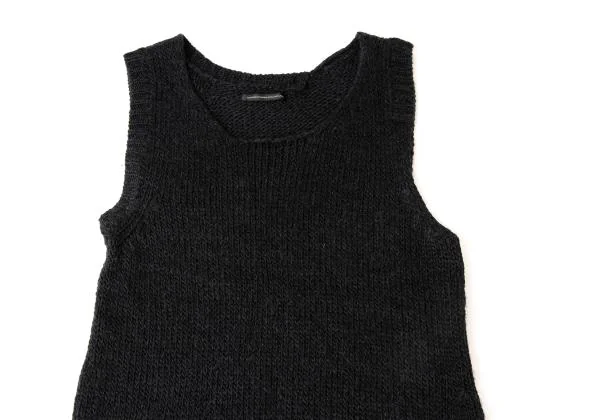 Y's Alpaca Acrylic Sleeveless Knit Tunic K-146011_003