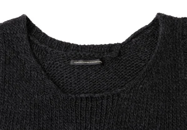 Y's Alpaca Acrylic Sleeveless Knit Tunic K-146011_004