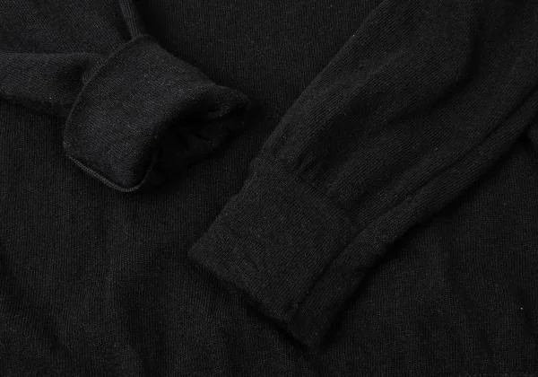 Y's Wool Nylon Crew Neck Knit Sweater K-146012_005
