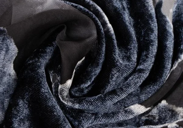 Y's Flocked Moon Print Sleeveless Dress K-146018_014